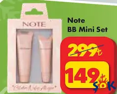NOTE BB MİNİ SET fiyat ve kampanya bilgisi